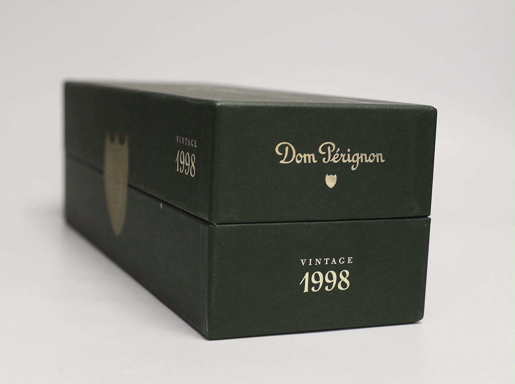 A bottle of Dom Perignon, boxed, 1998